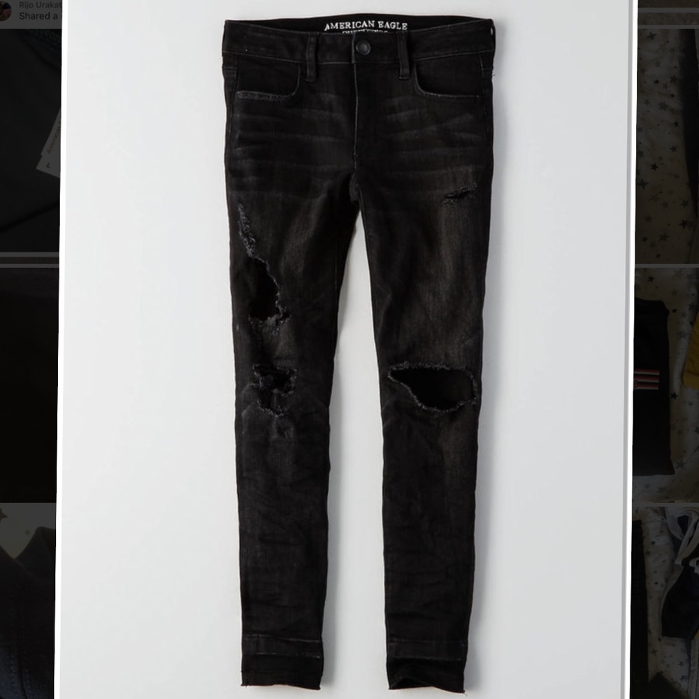 2/$25 american eagle ankle jegging 8S